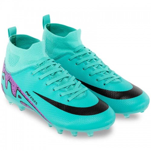 Бутси футбольні дитячі з носком PlayGame розмір 35, бірюзовий, код: 2309B-2_35