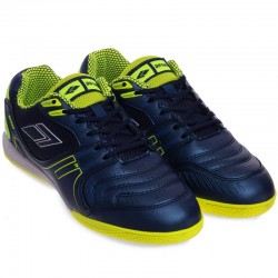 Взуття для футзалу чоловічі Difeno розмір 41 (26 см), темно-синій-салатовий-білий, код: A20601-4_41DBL