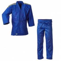 Кімоно для дзюдо Adidas Club, розмір 140, синій, код: 15592-640
