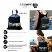 Рюкзак спортивний Power System Gym Sack Alpha Blak/Grey, код: 7011BG-3