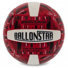 М"яч волейбольний Ballonstar №5 PU, червоний, код: LG-5408-S52
