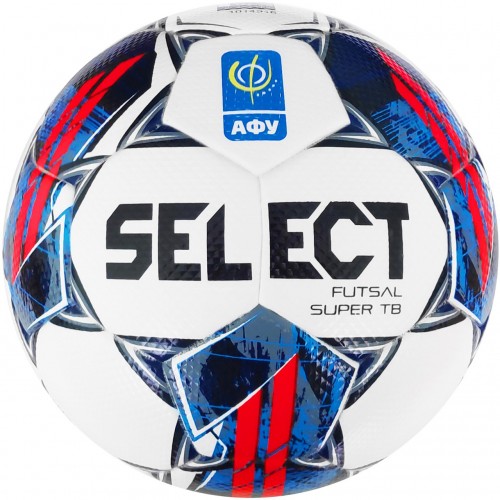 Футзальний м"яч Select Futsal Super TB (FIFA Quality Pro) v22 №4, оранжево-синій, код: 5703543298471