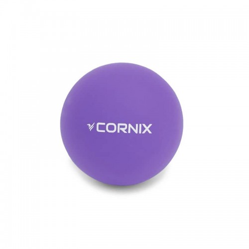 Масажний м"яч Cornix Lacrosse Ball 63 мм, фіолетовий, код: XR-0119 Масажний м"яч Cornix Lacrosse Ball 63 мм, фіолетовий, код: XR-0119