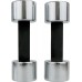Гантелі хромовані для фітнесу Master Dumbell 2х4 кг, сірий, код: M-12727819-IN