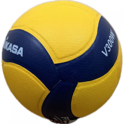 М"яч волейбольний Mikasa №5, жовтий-синій, код: V300W-WS М"яч волейбольний Mikasa №5, жовтий-синій, код: V300W-WS