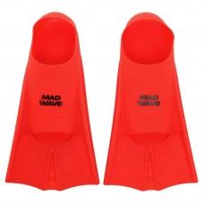 Ласти для тренувань у басейні короткі із закритою п"ятою MadWave Flippers S (36-38), червоний, код: M074302_SR Ласти для тренувань у басейні короткі із закритою п"ятою MadWave Flippers S (36-38), червоний, код: M074302_SR