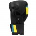 Боксерські рукавиці PowerPlay Ukraine 12 унцій, чорний, код: PP_3021_12oz_Black