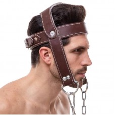 Упряж для тренування м"язів шиї Zelart коричневий, код: SB-165189-S52 Упряж для тренування м"язів шиї Zelart коричневий, код: SB-165189-S52