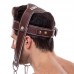 Упряж для тренування м"язів шиї Zelart коричневий, код: SB-165189-S52