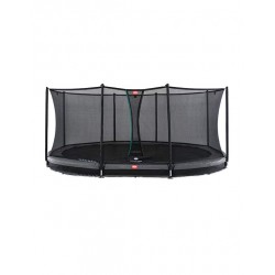 Батут Berg Grand Favorit InGround 520 Black + сітка Comfort, код: 30.23.65.40