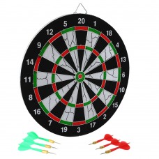 Дартс із Флока Flocked 6 дротиків і мішень Baili 15"х1/2" (38х1,3см), код: SJ-15316