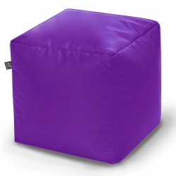 Безкаркасний пуф Tia-Sport Кубик, оксфорд, 500х500 мм, фіолетовий (339), код: sm-0012-20-88