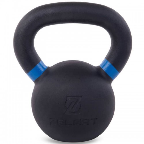 Гиря чавунна пофарбована Zelart 12кг чорна, код: TA-3638-12-S52