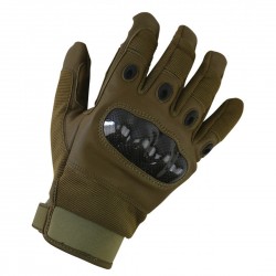 Тактичні рукавички Kombat UK Predator Tactical Gloves M-L, койот, код: kb-ptg-coy-m-l