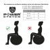М"яч для фітнесу (фітбол) Power System PRO Gymball Ø55 см, помаранчевий, код: PS-4011_55cm_Orange-PP