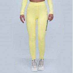 Легінси жіночі GymBeam Clothing Advanced Lemon XS, лимонний, код: 218521-GB