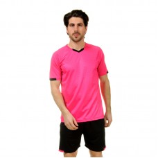 Футбольна форма PlayGame 2XL (52-54), рожевий-чорний, код: CO-6301_2XLPBK