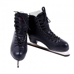 Ковзани фігурні Teku чорні, розмір 38, код: ТК-082 -38BK-WS