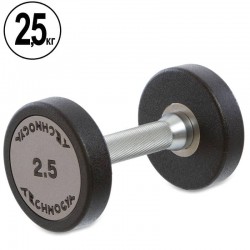 Гантель цілісна професійна TechnoGym 1х2,5 кг, код: TG-1834-2_5