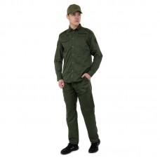 Костюм тактичний (сорочка та штани) Tactical Military Rangers розмір L, оливковий, код: ZK-SU1127_LOL