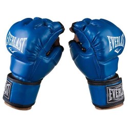 Рукавички Everlast MMA S, M, L, XL, синій, код: EVDX364-SB-WS