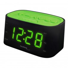 Годинник настільний з радіо Technoline WT465 Black/Green, код: DAS301825