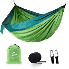 Гамак нейлоновий WCG Touring XXL 3000х2000 мм, салатовий з зеленим, код: H-04-5-IF Гамак нейлоновий WCG Touring XXL 3000х2000 мм, салатовий з зеленим, код: H-04-5-IF