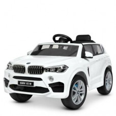 Дитячий електромобіль Bambi Джип BMW X5, білий, код: M 4522EBLR-1-MP