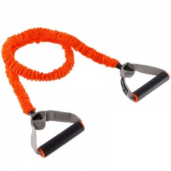 Еспандер трубчастий з ручками в захисному рукаві Zelart навантаження дуже висока, код: FI-7829-EH Еспандер трубчастий з ручками в захисному рукаві Zelart навантаження дуже висока, код: FI-7829-EH