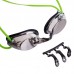 Окуляри для плавання стартові дзеркальні лінзи MadWave Streamline Mirror II зелений-чорний, код: M045702 Окуляри для плавання стартові дзеркальні лінзи MadWave Streamline Mirror II зелений-чорний, код: M045702