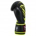 Боксерські рукавиці шкіряні Twins 10 унцій, чорний-салатовий, код: BO-5058_10LG Боксерські рукавиці шкіряні Twins 10 унцій, чорний-салатовий, код: BO-5058_10LG