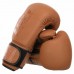Боксерські рукавиці шкіряні Hard Touch 12 унцій, коричневий, код: BO-4230_12BR