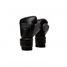 Боксерські рукавиці Everlast Powerlock 2R Training Glove 10 унцій, чорний, код: 009283608323