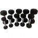 Гантельний ряд Tunturi Rubber Dumbbells Set 1-10 кг (10 пар) 110 кг, код: 14TUSCL180