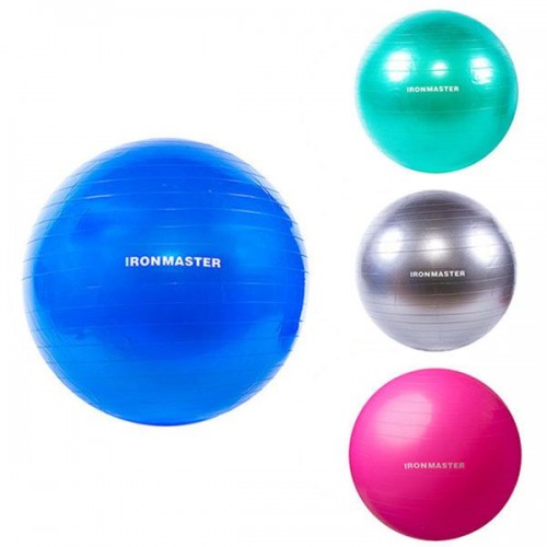 М"яч для фітнесу IronMaster 650 мм, код: IR97402-65 М"яч для фітнесу IronMaster 650 мм, код: IR97402-65