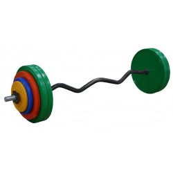 Штанга InterAtletika W-подібна 65 кг, код: W-65-IA