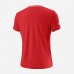 Футболка для тенісу дитяча Wilson jr Team V-neck S, червоний, код: 97512325639