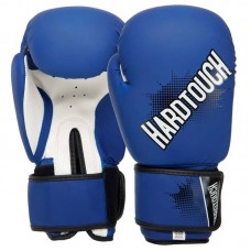 Рукавички боксерські Hard Touch 12 унцій, синій-білий, код: BO-4432_12BLW