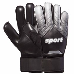Рукавички воротарські PlayGame Sport чорний-сірий, розмір 9, код: 920_BKGR_9-S52