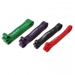 Еспандер-петля Cornix Power Band 7-57 кг, 4 шт, код: XR-0088
