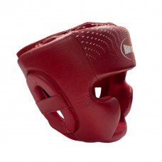 Шолом боксерський закритий Hard Touch PU, розмір L, червоний, код: 00476-SNS