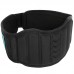 Пояс атлетичний текстильний LiveUp M, спинка-18см, чорний, код: LP8717_M
