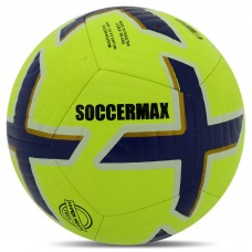 М"яч футбольний Hybrid Soccermax №5 PU, жовтий-синій, код: FB-4362_YBL