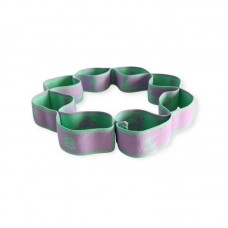 Еластичний стрічковий еспандер сегментований SNS WX-RT2-light purple із 8 петлями, фіолетовий-зелений, код: 13803-SNS Еластичний стрічковий еспандер сегментований SNS WX-RT2-light purple із 8 петлями, фіолетовий-зелений, код: 13803-SNS