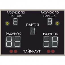 Табло для волейболу LedPlay (1000х700), код: VOL1502 Табло для волейболу LedPlay (1000х700), код: VOL1502