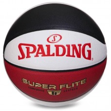 М"яч баскетбольний Spalding Super Flite №7 білий-червоний, код: 76929Y-S52 М"яч баскетбольний Spalding Super Flite №7 білий-червоний, код: 76929Y-S52