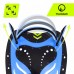 Лопатки для плавання в басейні Tsunami Swimming Paddles 2 шт, чорний-синій, код: P-5905973405355