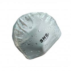 Шапочка для плавання SNS Drops PU-H5 срібний, код: 12920-SNS