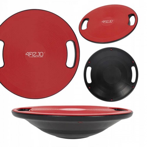 Балансувальна платформа 4Fizjo кругла, пластикова, червоний-чорний, код: P-5905973400626 Балансувальна платформа 4Fizjo кругла, пластикова, червоний-чорний, код: P-5905973400626