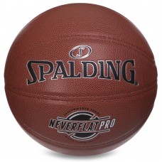 М"яч баскетбольний Spalding Neverflat PRO №7 помаранчевий, код: 76961Y-S52
